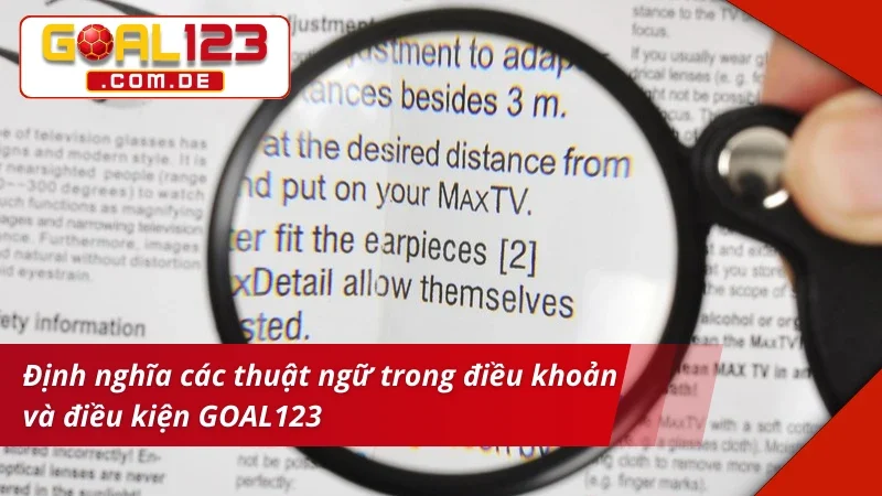 Điều khoản và điều kiện có định nghĩa rõ ràng về các thuật ngữ