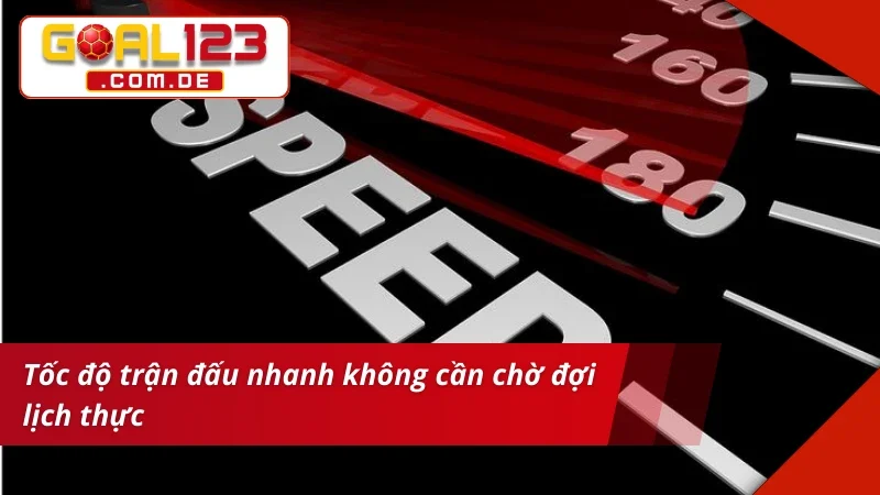 SABA thể thao có tốc độ trận đấu cực kỳ nhanh